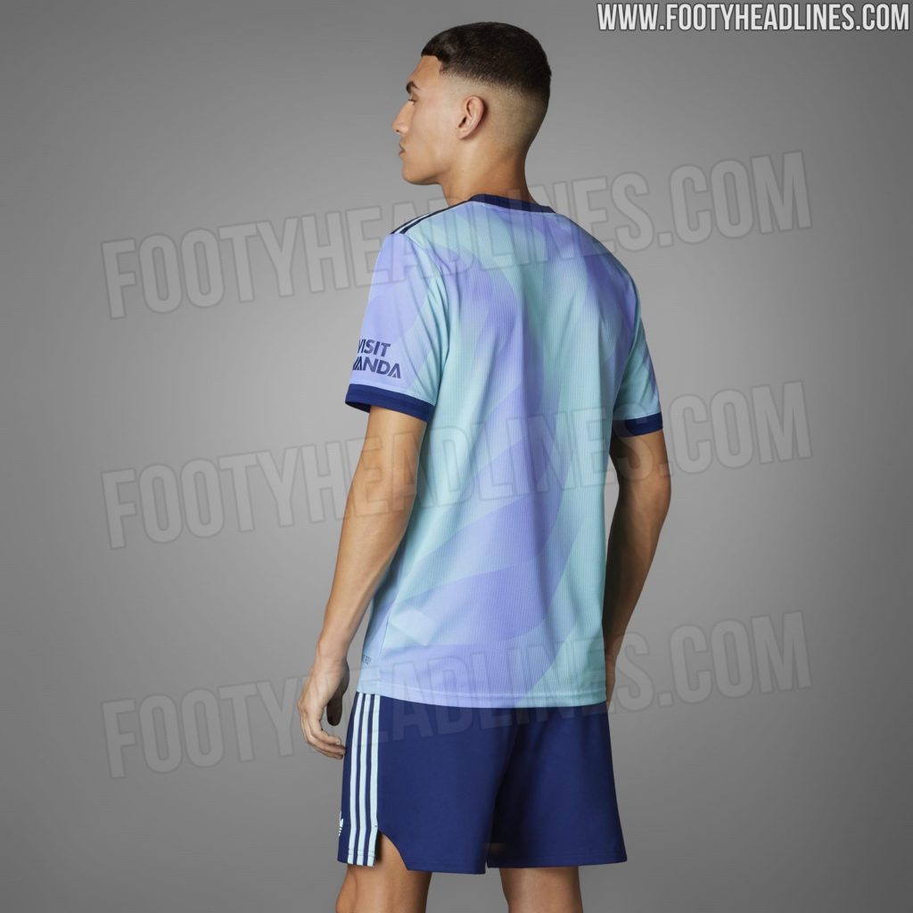Arsenal 2024/25 third kit photos and release date leak 4 Arsenal third kit 2024/25 leaks (Photo via Footy Headlines)