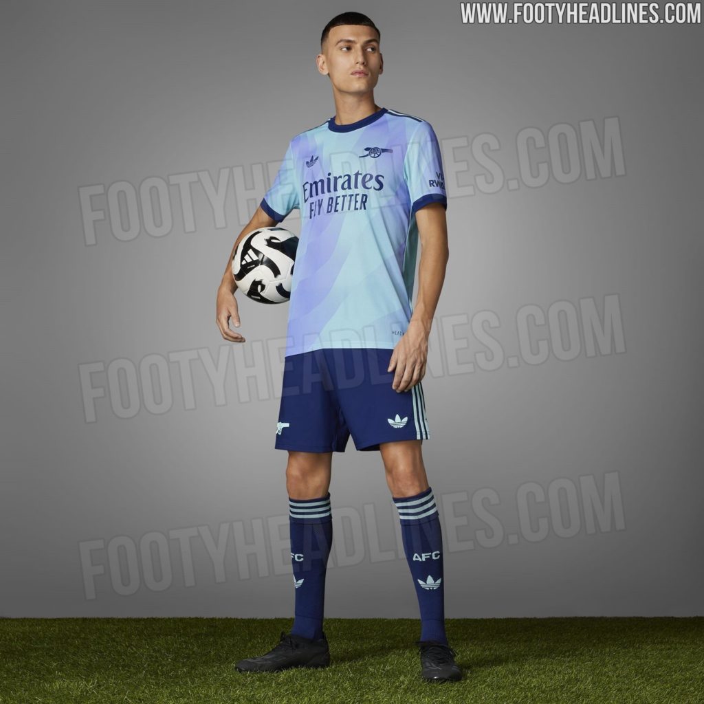 Arsenal 2024/25 third kit photos and release date leak 3 Arsenal third kit 2024/25 leaks (Photo via Footy Headlines)