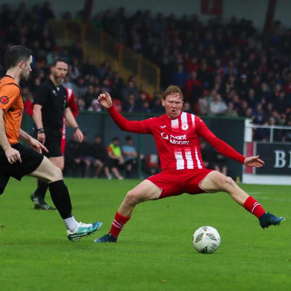 Jack Henry-Francis playing for Sligo Rovers (Photo via Sligo Rovers on Instagram)