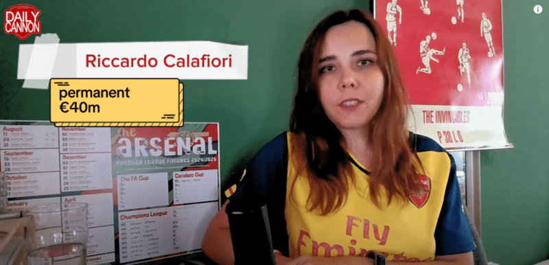 anita daily cannon arsenal videos arsenal transfer window