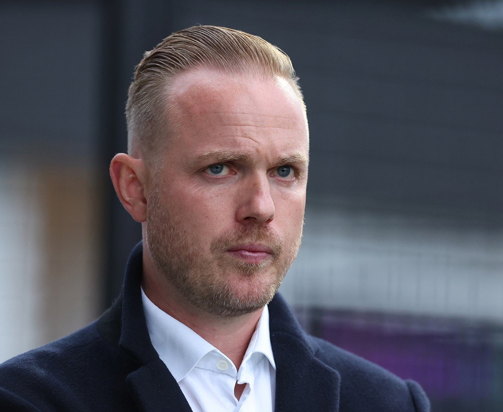 BOREHAMWOOD, ENGLAND: Jonas Eidevall, Arsenal head Coach, during the UEFA Women's Champions League 2024/25 First Round Mini-Tournament Final match ...