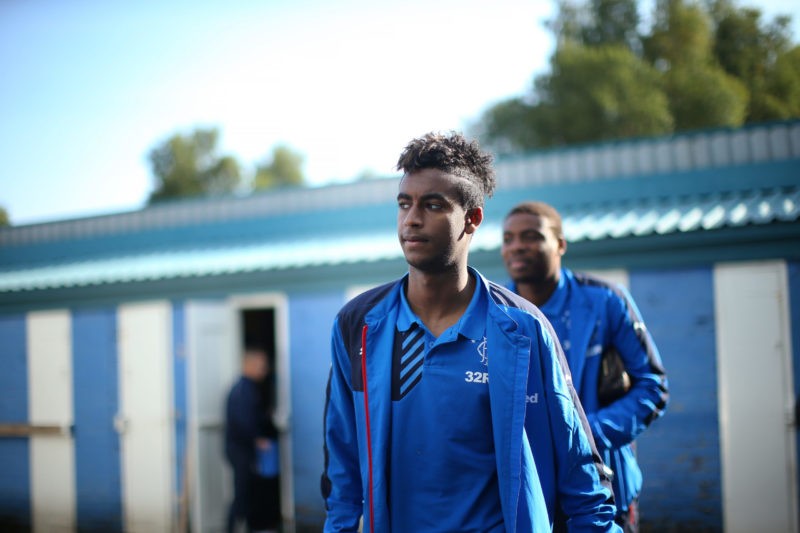 Former Arsenal wonderkid has contract terminated 3 GREENOCK, SCOTLAND - SEPTEMBER 27: Gedion Zelalem of Rangers arrives at the ground during the Scottish Championships match between Greenock Morton FC and Rangers at Cappielow Park on September 27, 2015 in Greenock, Scotland. (Photo by Ian MacNicol/Getty images)
