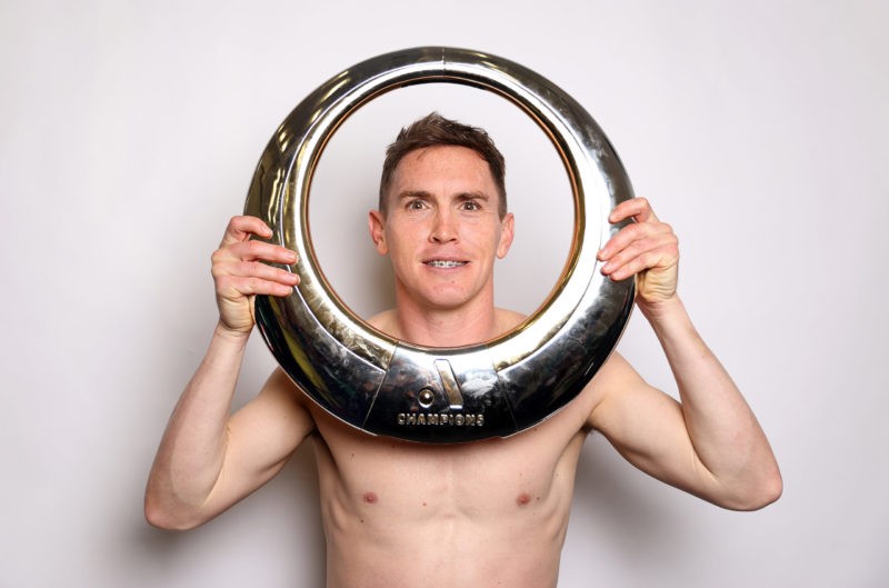 MELBOURNE, AUSTRALIA - MAY 28: Neil Kilkenny of Western United pose after Western United won the A-League Mens Grand Final match between Western Un...