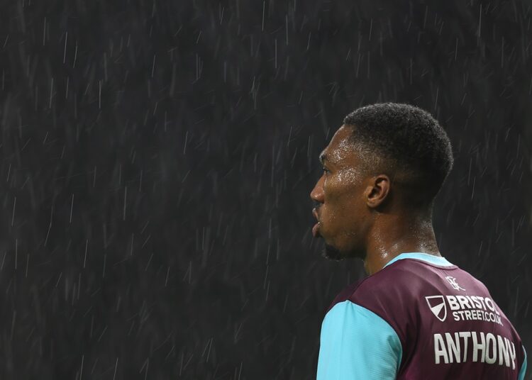 BURNLEY, ENGLAND: Jaidon Anthony of Burnley looks on during the Sky Bet Championship match between Burnley FC and Watford FC at Turf Moor on Decemb...