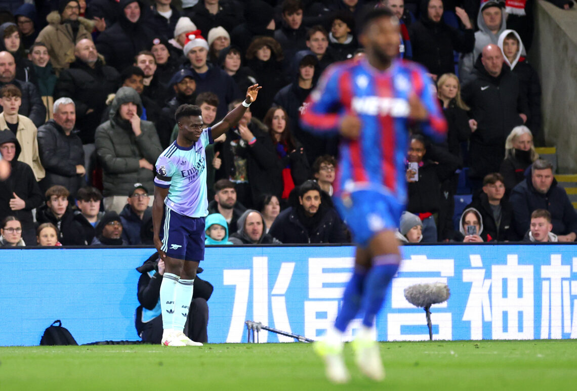 crystal palace fc v arsenal fc premier league 2