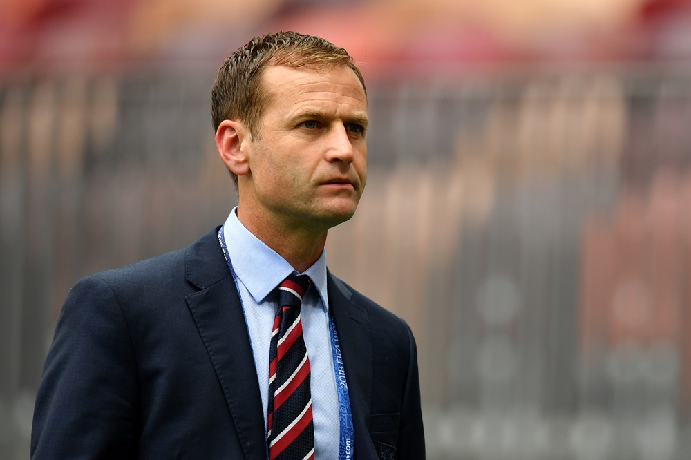 Arsenal to consider ex-Manchester United man as Edu replacement 4 MOSCOW, RUSSIA: England FA Director of Elite Development, Dan Ashworth looks on during a pitch inspection prior to the 2018 FIFA World Cup Russia Semi Final match between England and Croatia at Luzhniki Stadium on July 11, 2018. (Photo by Dan Mullan/Getty Images)