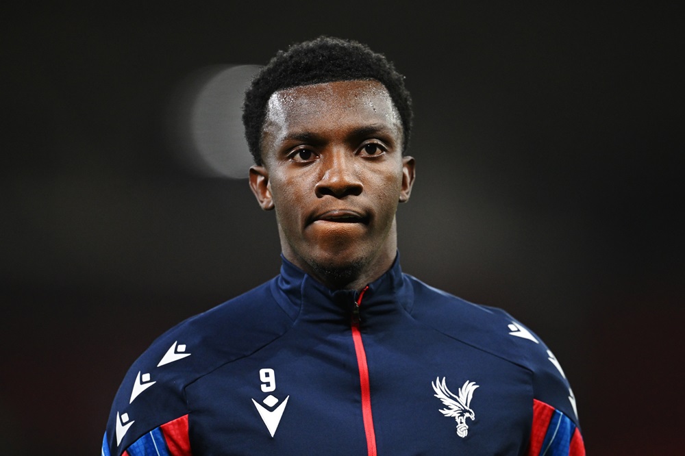 Suspension & injury setbacks: Crystal Palace team news for Arsenal clash 3 NOTTINGHAM, ENGLAND: Eddie Nketiah of Crystal Palace looks on during warm ups prior to the Premier League match between Nottingham Forest FC and Crystal Palace FC at City Ground on October 21, 2024. (Photo by Michael Regan/Getty Images)