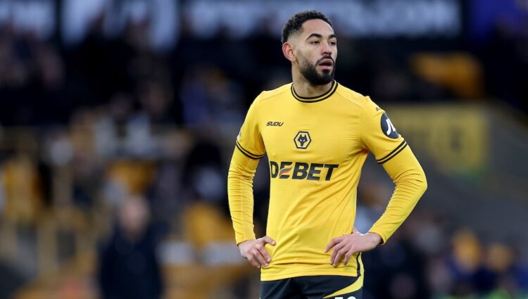 WOLVERHAMPTON, ENGLAND: Matheus Cunha of Wolverhampton Wanderers during the Premier League match between Wolverhampton Wanderers FC and Ipswich Tow...