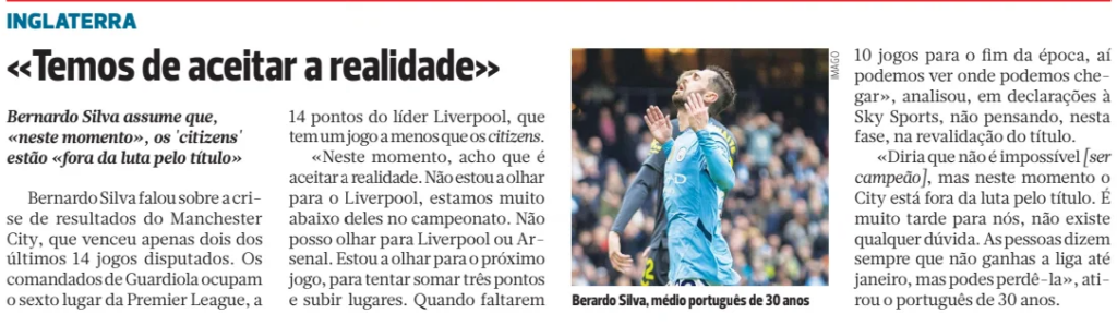 "We have to accept reality" Bernardo Silva, the 30-year-old Portuguese midfielder, has admitted that Manchester City is "out of the title race" at this point. Speaking about City’s poor form, which has seen them win just two of their last 14 matches, Silva acknowledged the team’s struggles. Currently sixth in the Premier League and 14 points behind leaders Liverpool—who also have a game in hand—City finds itself in a tough position. "At this moment, I think we have to accept reality. I’m not looking at Liverpool; we are far below them in the league. I can’t look at Liverpool or Arsenal. I’m focused on the next game, trying to get three points and climb up the table," Silva said. City’s hopes of mounting a title challenge now hinge on consistency in the remaining games.