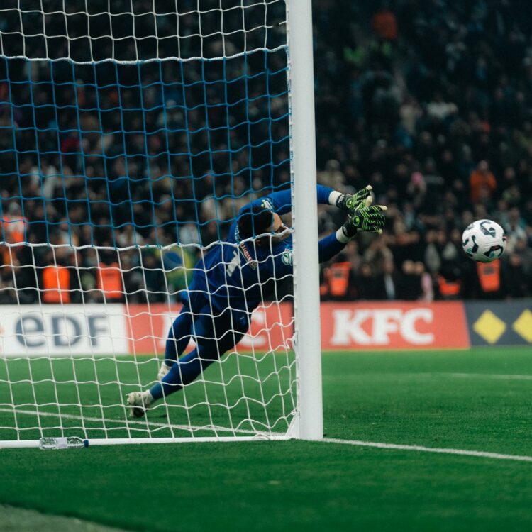 Vito Mannone saves a penalty for Lille (Photo via Mannone on Instagram)