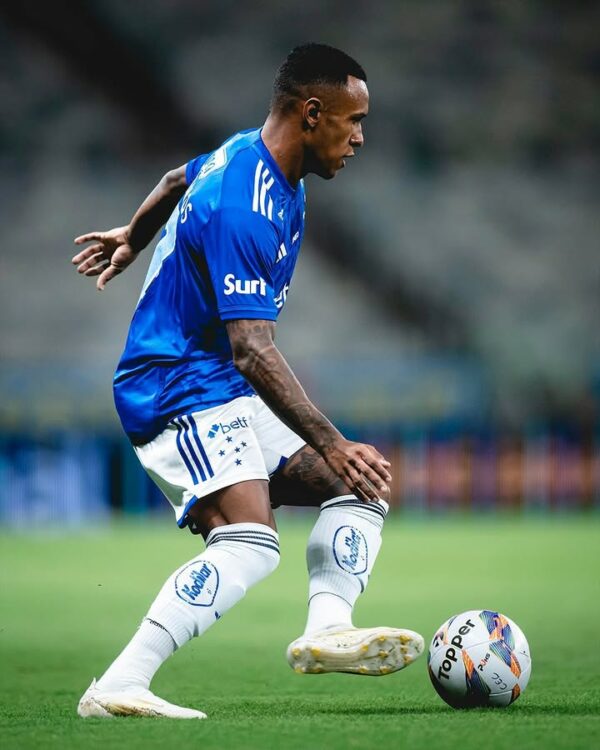 Marquinhos plays for Cruzeiro (Photo via Marquinhos on Instagram)