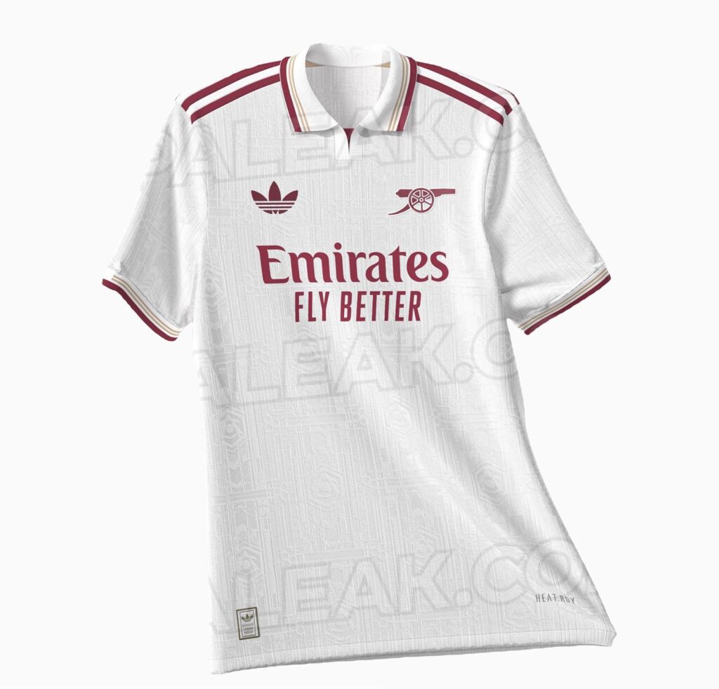 Arsenal 2025/26 home & third kit pictures leak 3 Arsenal third kit leaks (Photo via @Opaleak on Twitter)