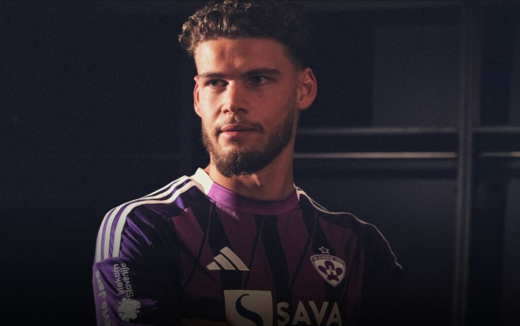 23yo signs for new club after Arsenal release him 2 Omar Rekik with NK Maribor (Photo via NK Maribor.com)