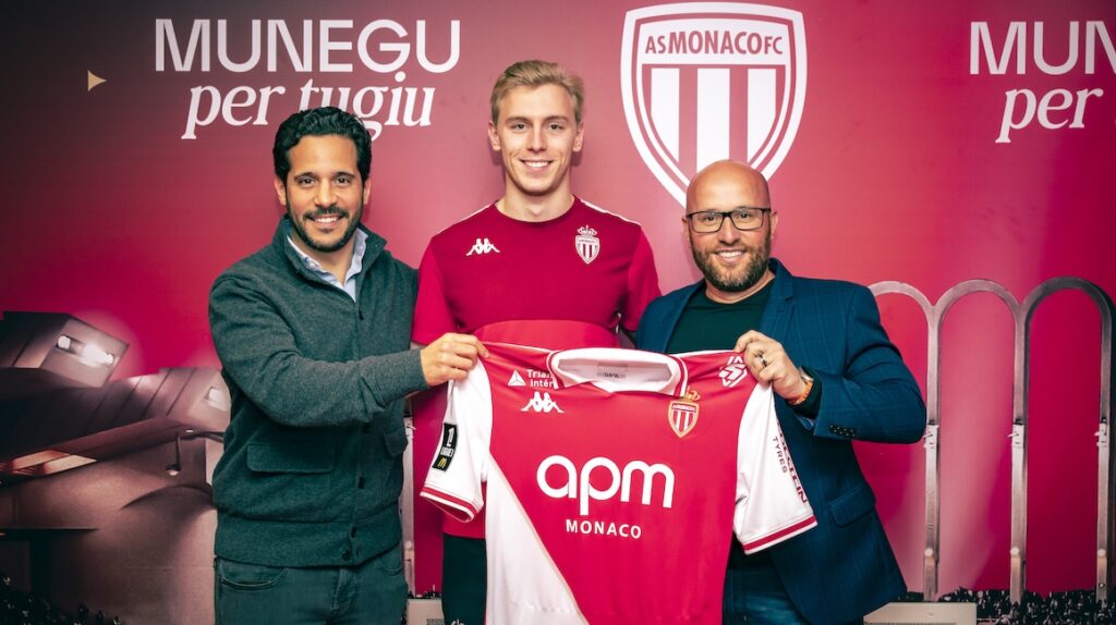 Arsenal to receive £2m from sell-on clause this month 4 Mika Biereth after signing for AS Monaco (Photo via ASMonaco.com)