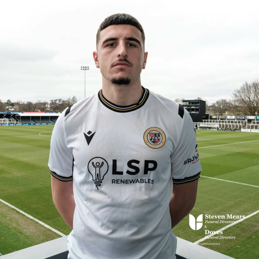 Maldini Kacurri (Photo via BromleyFC.co.uk)