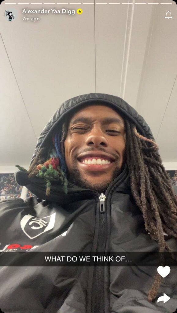 Former Gunner trolls Spurs after their latest defeat 3 Alex Iwobi on Snapchat