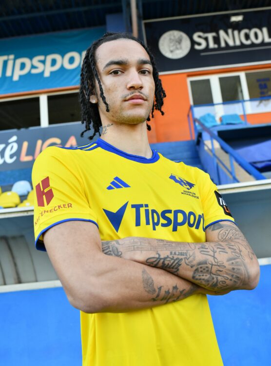 Kido Taylor-Hart with Michalovce (Photo via MFKZemplin.sk)