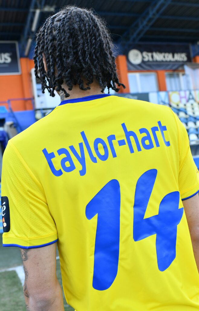 Former Gunner makes his 2nd permanent transfer in 5 weeks 4 Kido Taylor-Hart with Michalovce (Photo via MFKZemplin.sk)