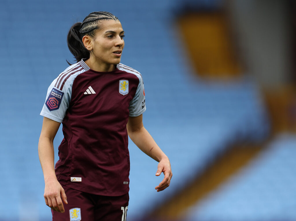 France recall Delphine Cascarino and Kenza Dali for Nations League clashes 2 BIRMINGHAM, ENGLAND - DECEMBER 15: Kenza Dali of Aston Villa looks on during the Barclays Women's Super League match between Aston Villa and West Ham United at Villa Park on December 15, 2024 in Birmingham, England. (Photo by Molly Darlington/Getty Images)