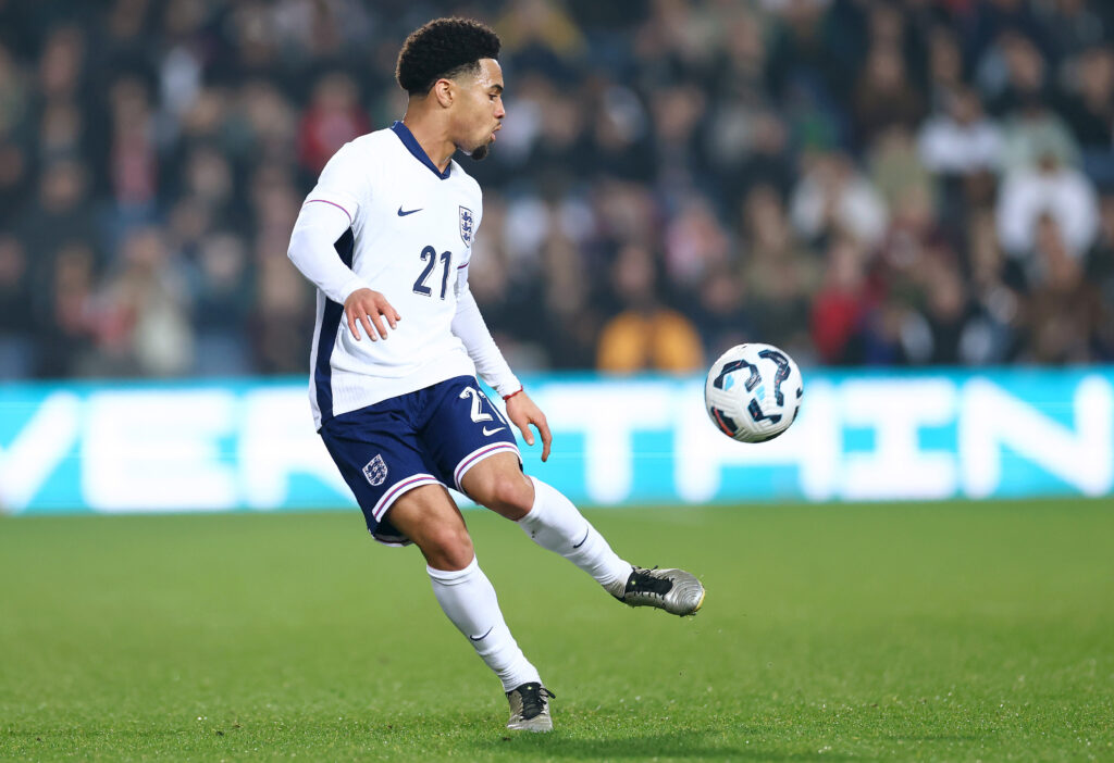 Arsenal push for Nwaneri contract extension as Chelsea circle 3 WEST BROMWICH, ENGLAND - MARCH 24: Ethan Nwaneri of England controls the ball during the Men's U21 international match between England and Portugal at The Hawthorns on March 24, 2025 in West Bromwich, England. (Photo by Dan Istitene/Getty Images)
