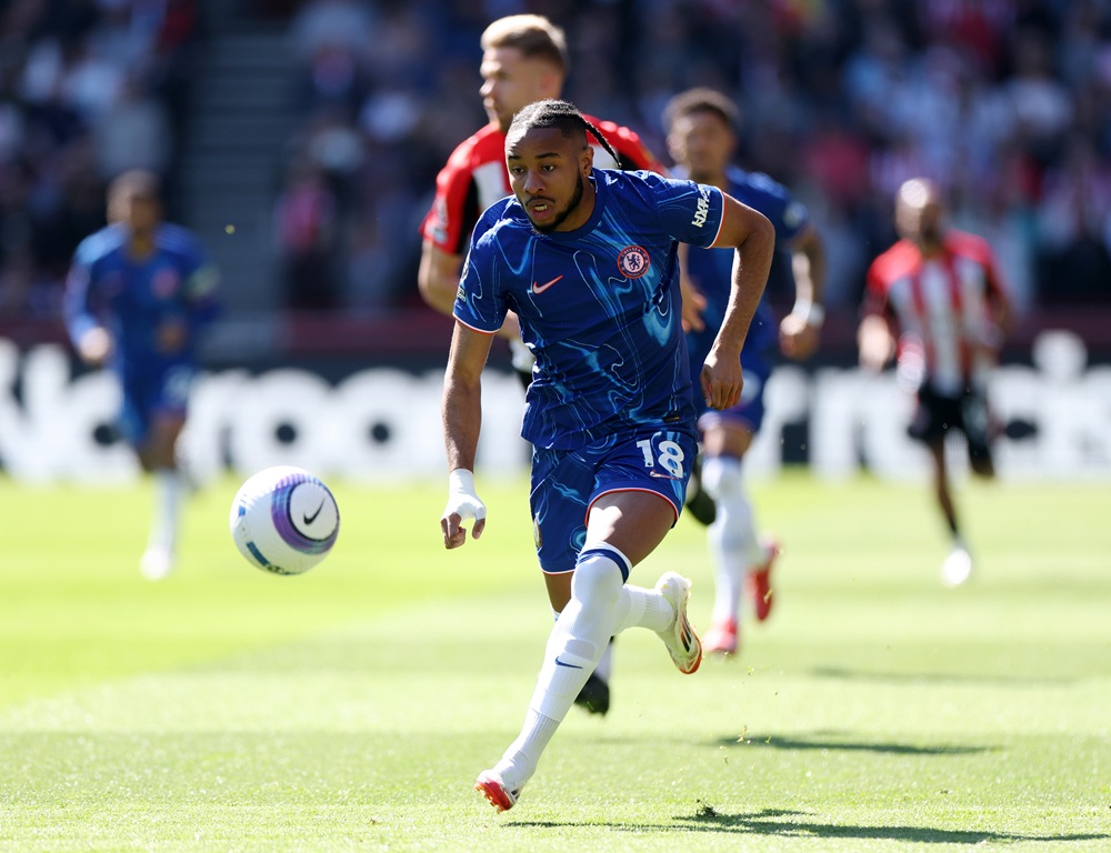 Arsenal interested in wantaway Chelsea forward 2 BRENTFORD, ENGLAND: Christopher Nkunku of Chelsea FC during the Premier League match between Brentford FC and Chelsea FC at Gtech Community Stadium on April 06, 2025. (Photo by Eddie Keogh/Getty Images)