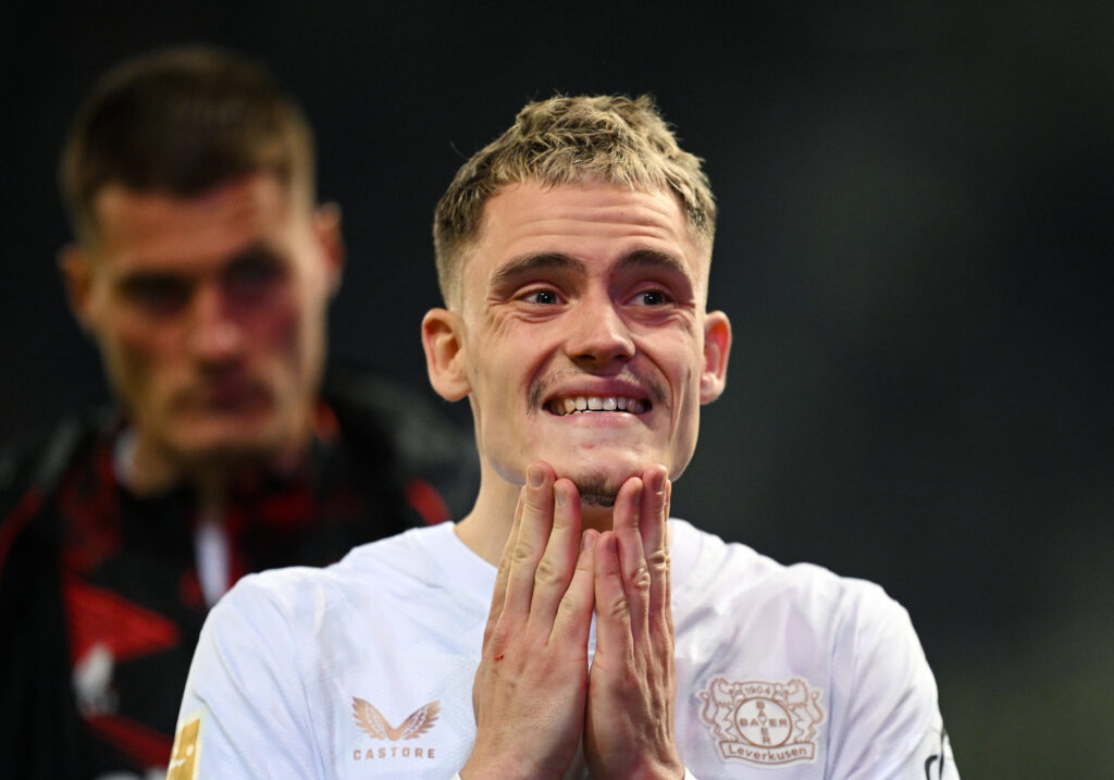 Reports link Arsenal with Premier League and Bundesliga duo 2 HAMBURG, GERMANY - APRIL 20: Florian Wirtz of Bayer 04 Leverkusen reacts at full-time following the team's draw in the Bundesliga match between FC St. Pauli 1910 and Bayer 04 Leverkusen at Millerntor Stadium on April 20, 2025 in Hamburg, Germany. (Photo by Stuart Franklin/Getty Images)