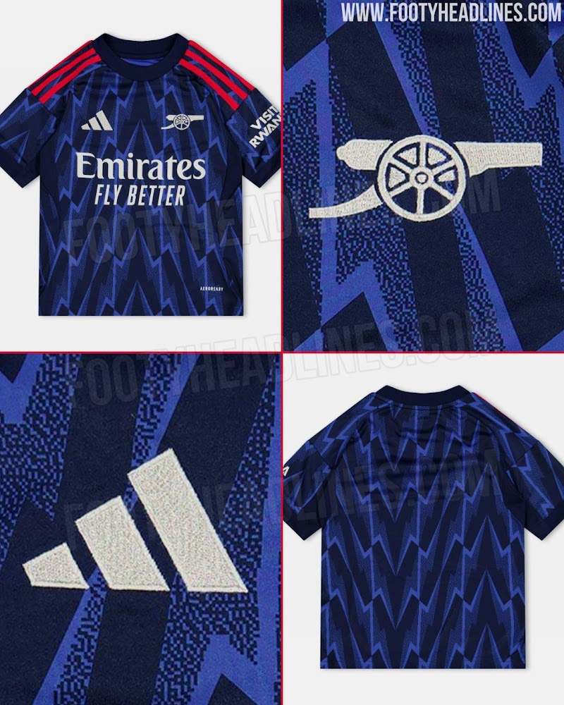 Leaked: Images of Arsenal's new 2025/26 away kit 2 Leaked images of Arsenal's 2025/26 away kit (Photo via FootyHeadlines.com)