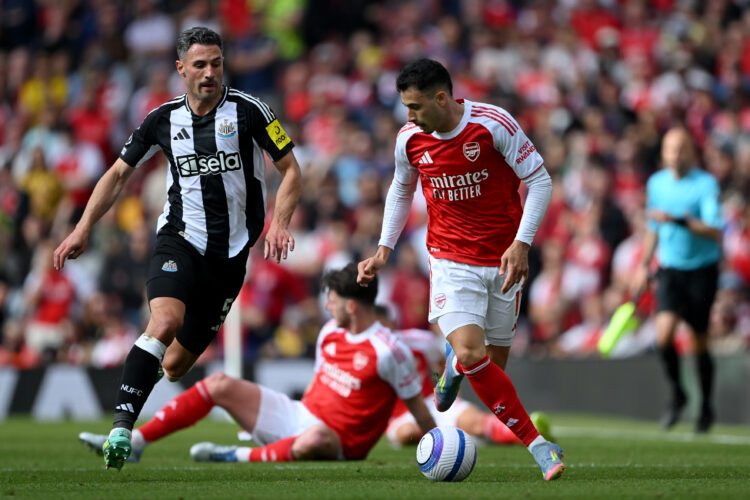 arsenal fc v newcastle united fc premier league 1