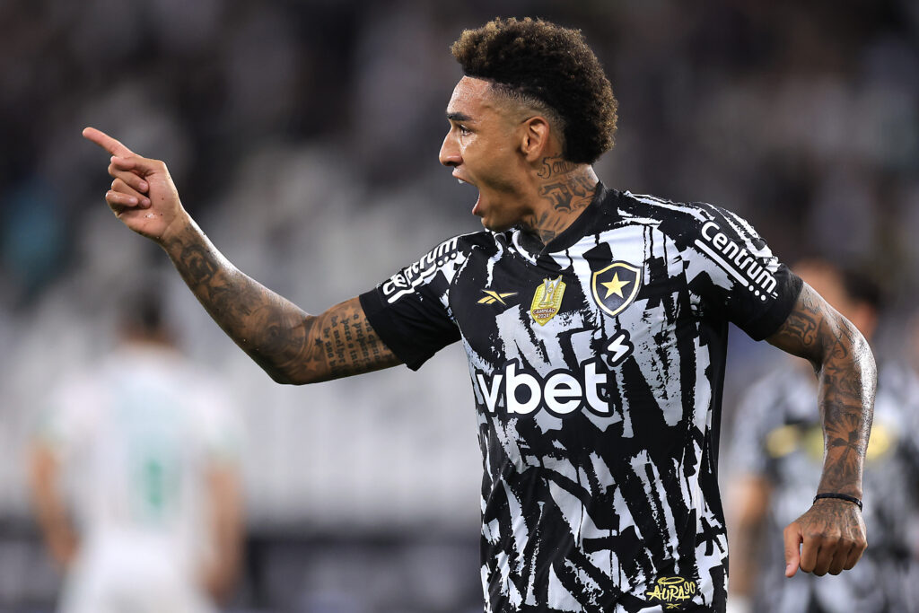 Arsenal target tipped for Brazil call-up amid transfer links 2 RIO DE JANEIRO, BRAZIL - APRIL 05: Igor Jesus of Botafogo celebrates after scoring his team's third goal that was later disallowed by VAR during the match between Botafogo and Juventude as part of Brasileirao 2025 at Estadio Olímpico Nilton Santos on April 05, 2025 in Rio de Janeiro, Brazil. (Photo by Buda Mendes/Getty Images)