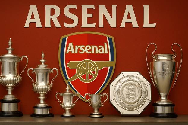 arsenal trophies