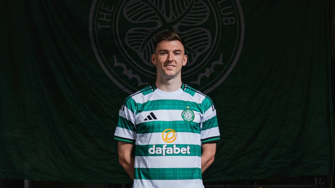 Kieran Tierney re-signs for Celtic (Photo via CelticFC.com)