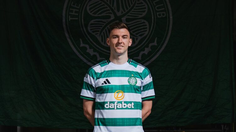 Kieran Tierney re-signs for Celtic (Photo via CelticFC.com)