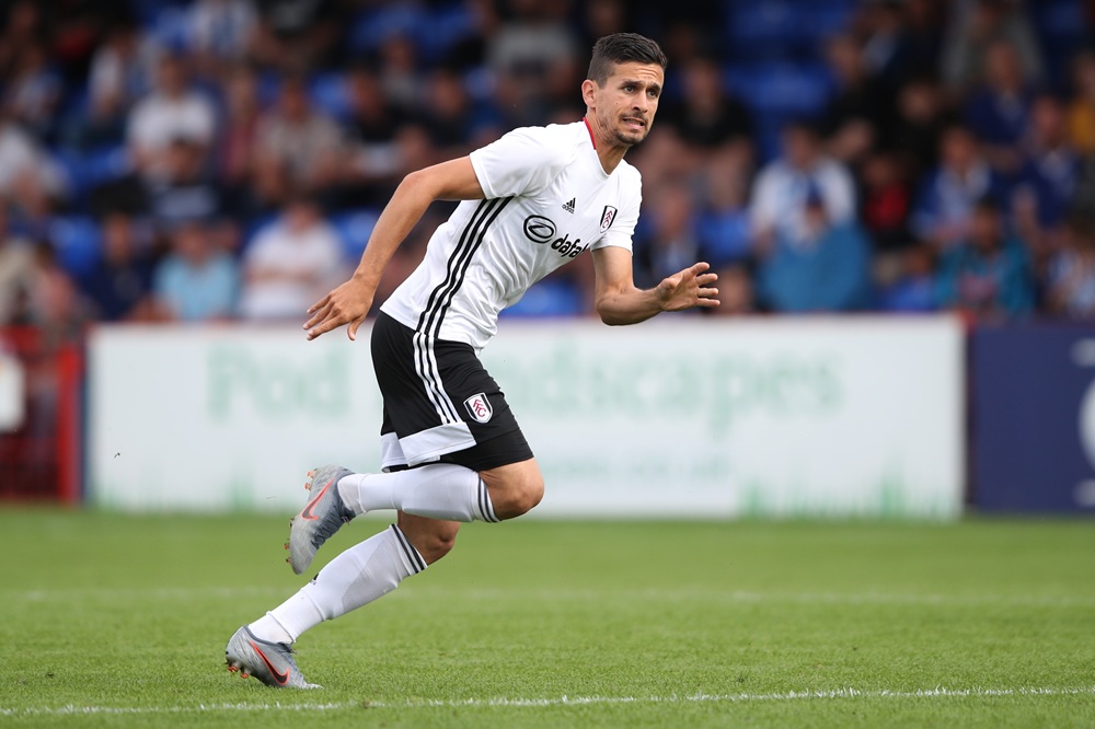 Former Arsenal youngster confirms retirement 4 ALDERSHOT, ENGLAND: Rui Fonte of Fulham during the Pre-Season Friendly match between Brighton and Hove Albion and Fulham at EBB Stadium on July 20, 2019. (Photo by Marc Atkins/Getty Images)
