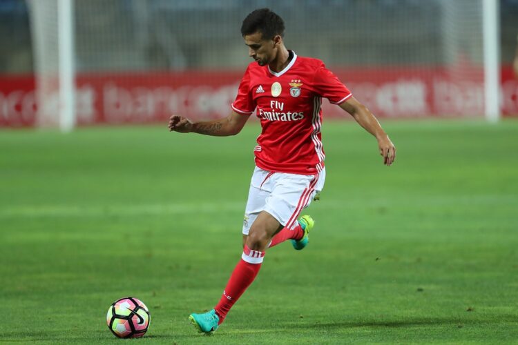 FARO, PORTUGAL: Benfica's forward Rui Fonte during the Pre Season match between SL Benfica and Vitoria Setubal at Estadio do Algarve on July 14, 20...