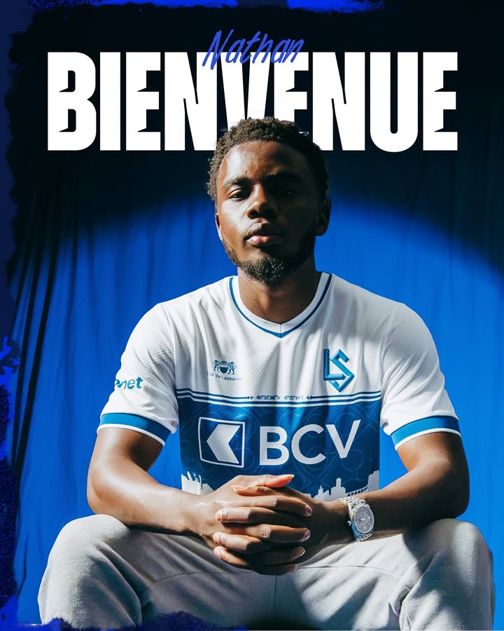 Winger completes free transfer after Arsenal deal expires 2 Nathan Butler-Oyedeji signing for FC Lausanne-Sport (Photo via Lausanne-Sport on Instagram)
