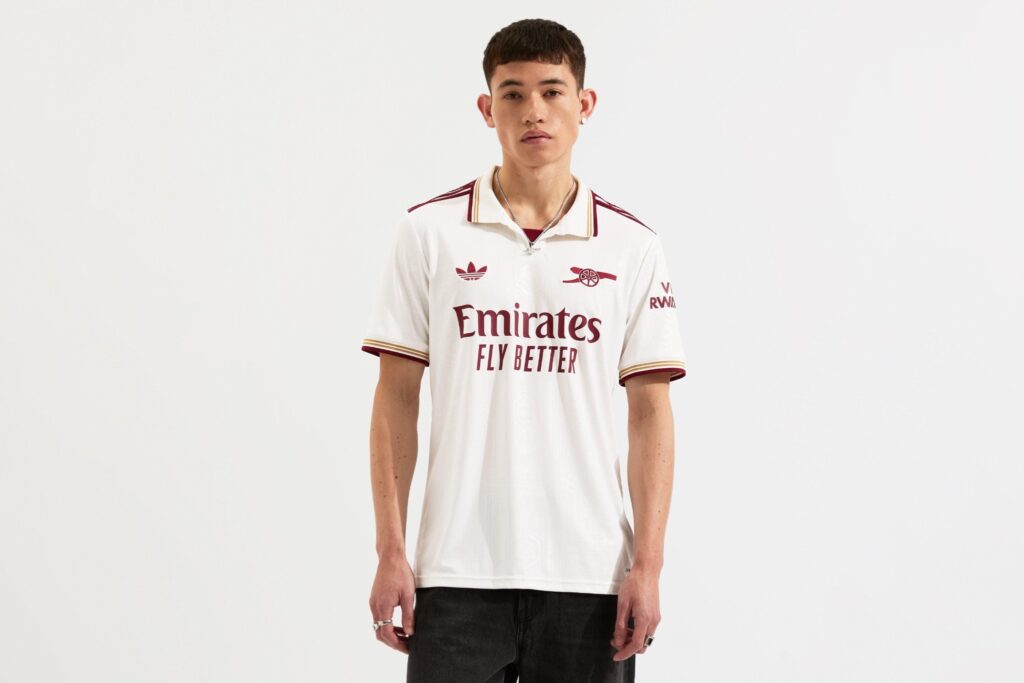 Arsenal to debut new kit against Manchester United 4 Leaked pictures of Arsenal's third kit 2025/26 (Photo via @IamCrisJ on Twitter)