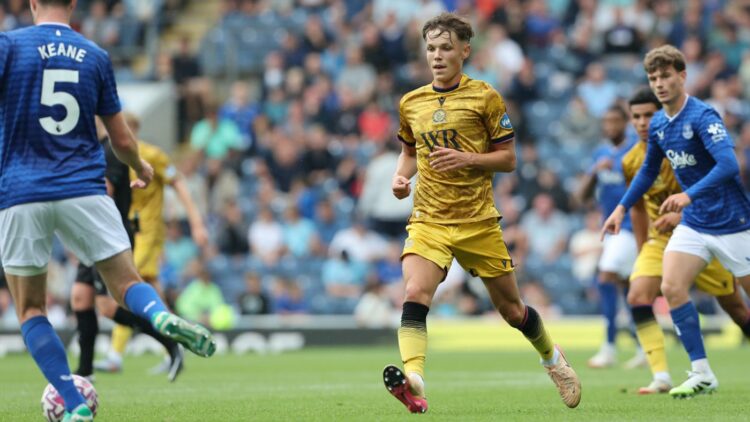 Igor Tyjon playing for Blackburn Rovers (Photo via Rovers.co.uk)