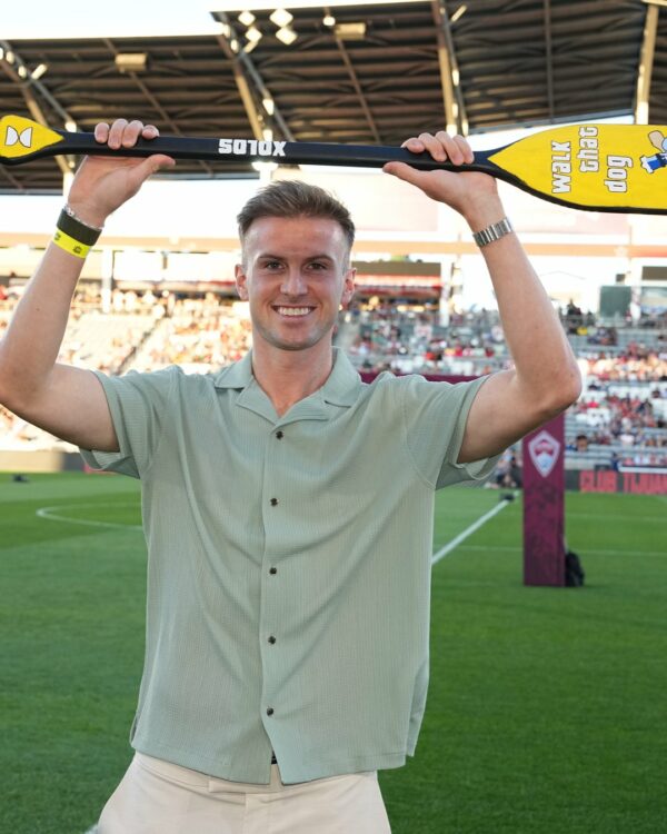 Rob Holding after signing for the Colorado Rapids (Photo via ColoradoRapids on Twitter)