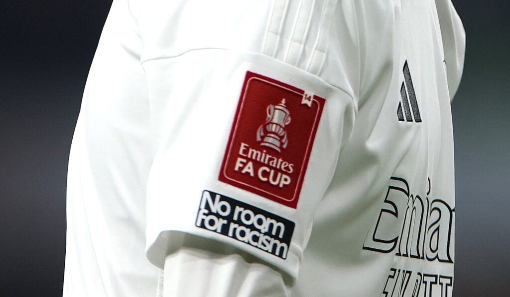 Arsenal to wear new League Cup winner badge this season 4 LONDON, ENGLAND: Martin Odegaard of Arsenal during the Emirates FA Cup Third Round match between Arsenal and Manchester United at Emirates Stadium on January 12, 2025. (Photo by Alex Pantling/Getty Images)