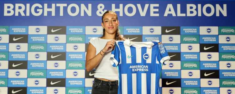 Arsenal forward Rosa Kafaji signs for Brighton on a season-long loan