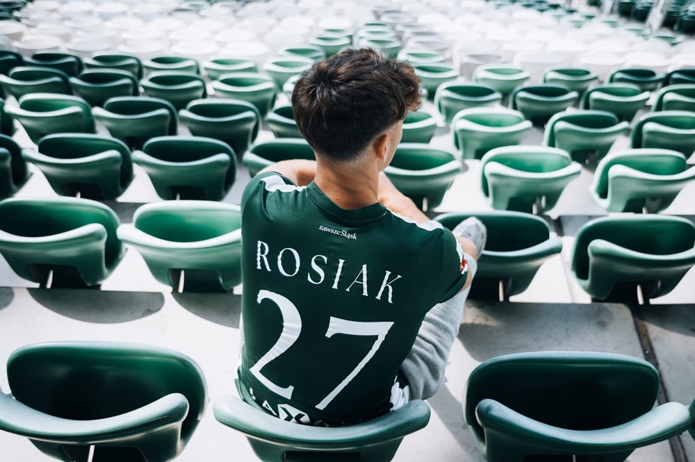 Released Arsenal 19yo signs for Polish 1st-tier club 3 Michal Rosiak with Śląsk Wrocław (Photo via slaskwroclaw.pl)