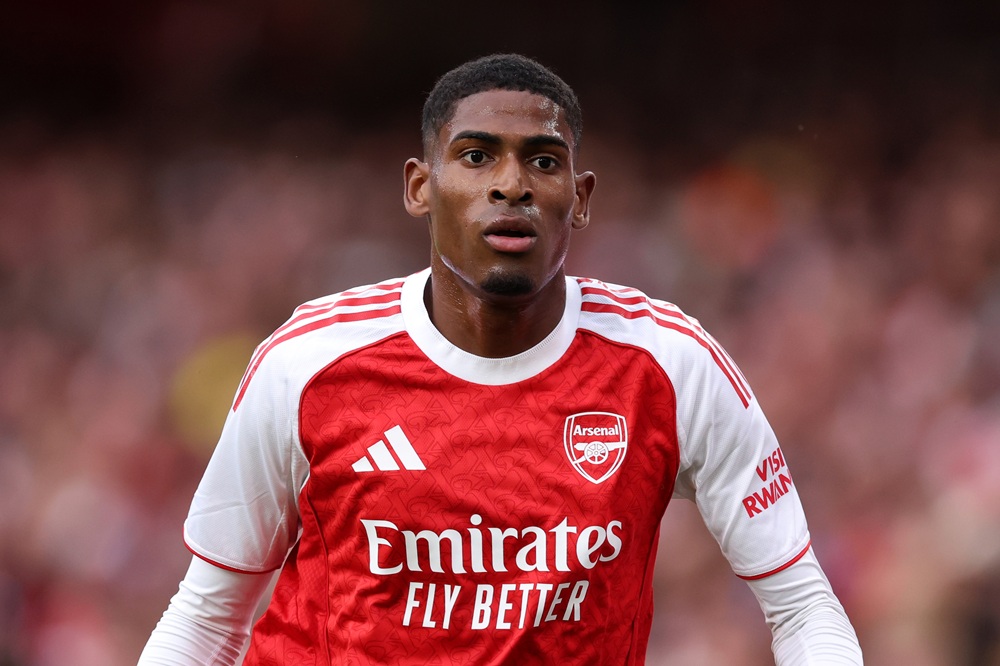 Arsenal u21 international called up to senior training with Spain 2 LONDON, ENGLAND: Cristhian Mosquera of Arsenal during the pre-season friendly match between Arsenal and Villarreal at Emirates Stadium on August 06, 2025. (Photo by Justin Setterfield/Getty Images)