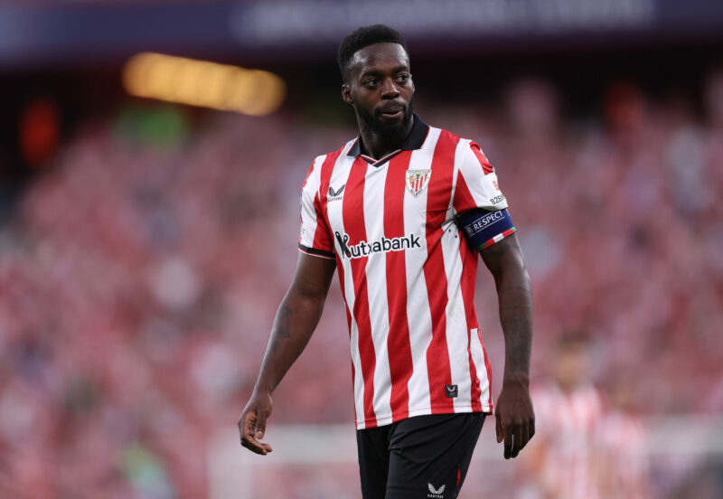 BILBAO, SPAIN - SEPTEMBER 16: Inaki Williams of Athletic Club looks on during the UEFA Champions League 2025/26 League Phase MD1 match between Athl...