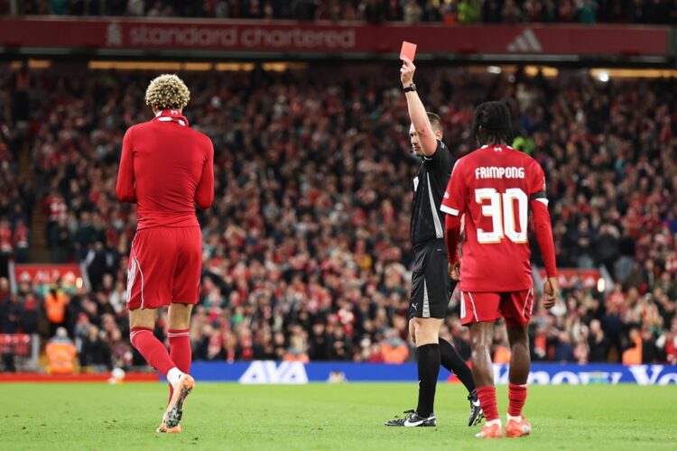 Liverpool star suspended after ‘stupid’ moment
