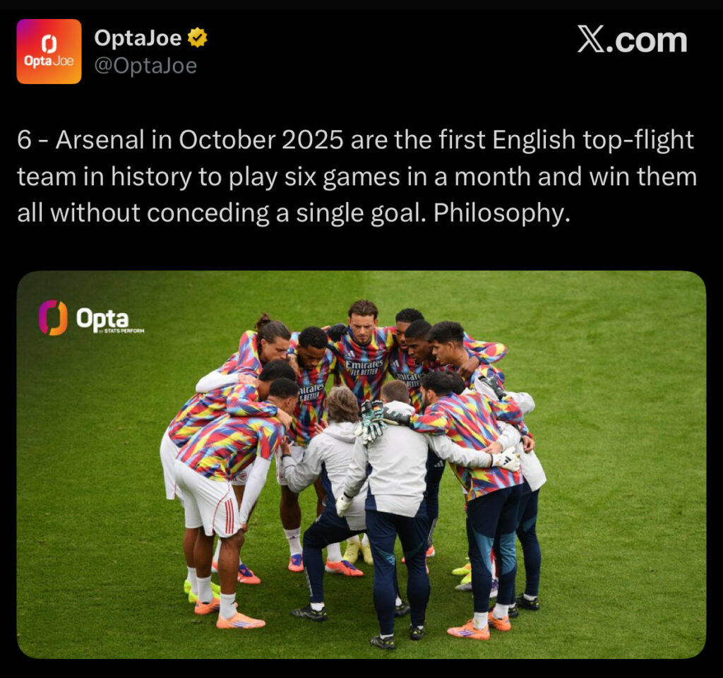 Arteta receives 2nd straight Manager of the Month nomination 4 B DOf4T