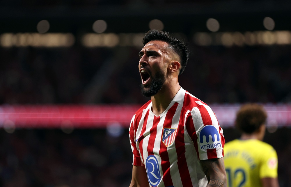 Atletico missing just 1 injured player for Arsenal clash 2 MADRID, SPAIN: Nicolas Gonzalez of Atletico de Madrid celebrates scoring his team's second goal during the LaLiga EA Sports match between Atletico de Madrid and Villarreal CF at Riyadh Air Metropolitano on September 13, 2025. (Photo by Florencia Tan Jun/Getty Images)