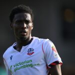BURTON-UPON-TRENT, ENGLAND: Amario Cozier-Duberry of Bolton Wanderers during the Sky Bet League One match between Burton Albion and Bolton Wanderers at Pirelli Stadium on October 11, 2025. (Photo by Shaun Botterill/Getty Images)