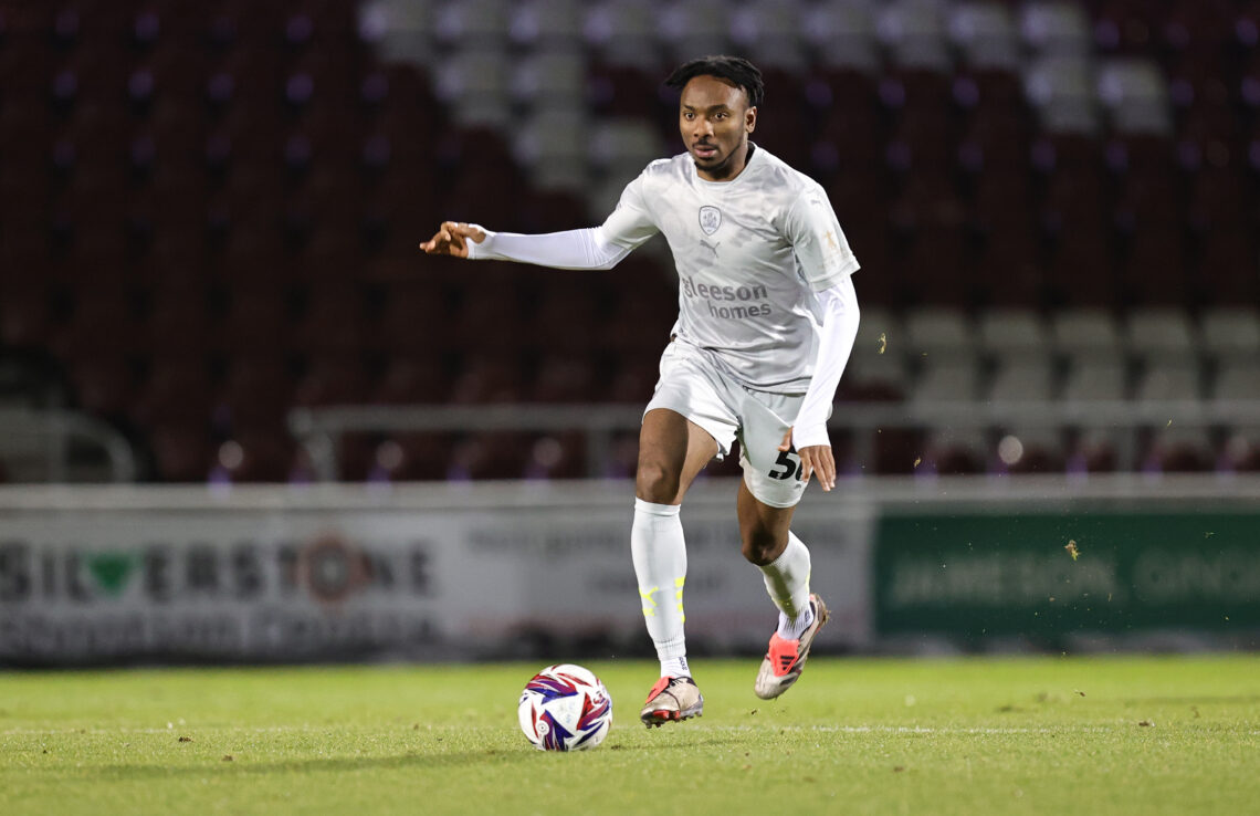 NORTHAMPTON, ENGLAND - FEBRUARY 25: Kelechi Nwakali of Barnsley in action during the Sky Bet League One match between Northampton Town FC and Barns...