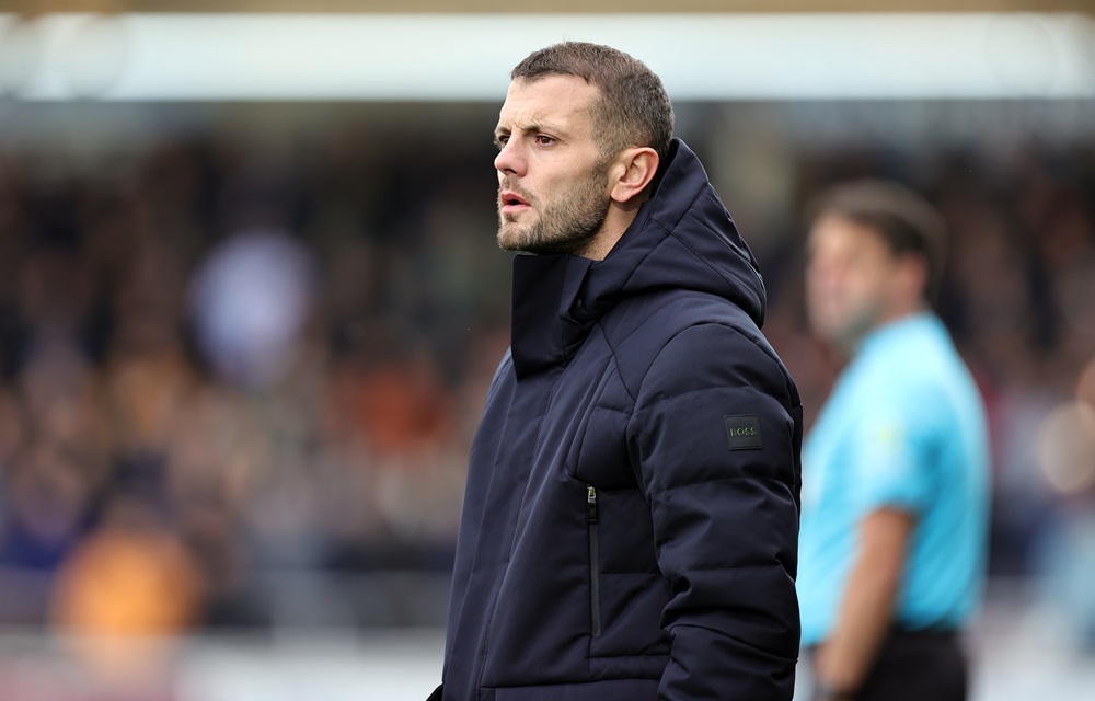 Jack Wilshere "so happy" after 1st win in senior management 2 NORTHAMPTON, ENGLAND: Luton Town manager Jack Wilshere looks on during the Sky Bet League One match between Northampton Town and Luton Town at Sixfields on October 25, 2025. (Photo by Pete Norton/Getty Images)