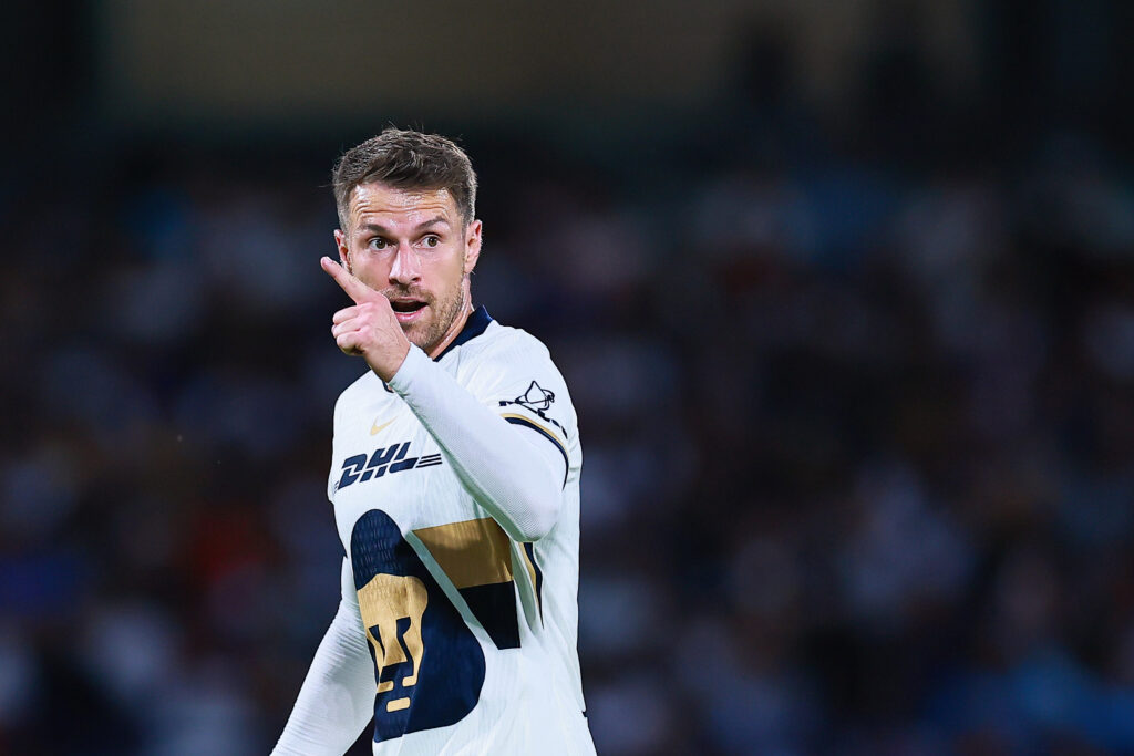 Ex-Gunner offers £15k reward for lost dog 2 MEXICO CITY, MEXICO - AUGUST 24: Aaron Ramsey #10 of Pumas gestures during the 6th round match between Pumas UNAM and Puebla as part of the Torneo Apertura 2025 Liga MX at Estadio Olimpico Universitario on August 24, 2025 in Mexico City, Mexico. (Photo by Manuel Velasquez/Getty Images)